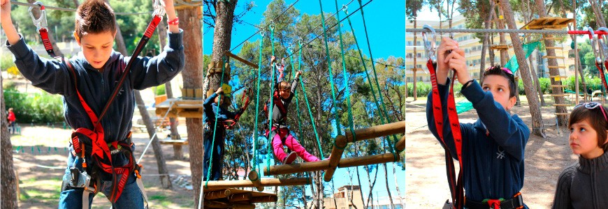 Bosc Aventura Combo + Hotel Pirámide Salou