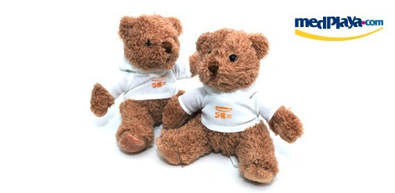 medplaya - amigo card - plush teddy