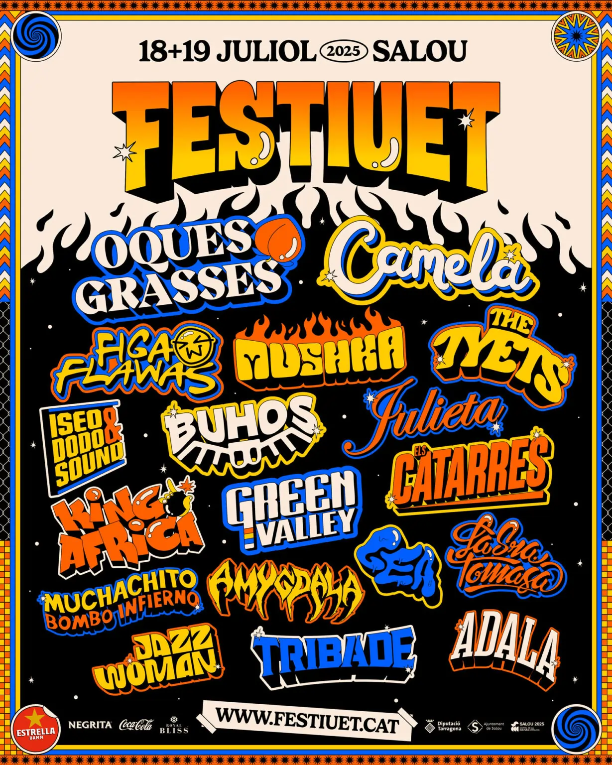 De line-up